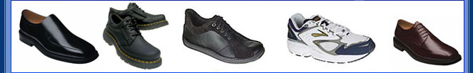 Men's Shoes in all sizes and styles